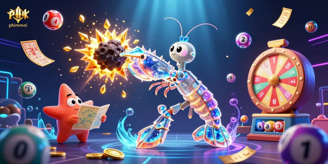 Engage with phimmoi themed lottery excitement featuring vibrant colors, dynamic elements, and action.