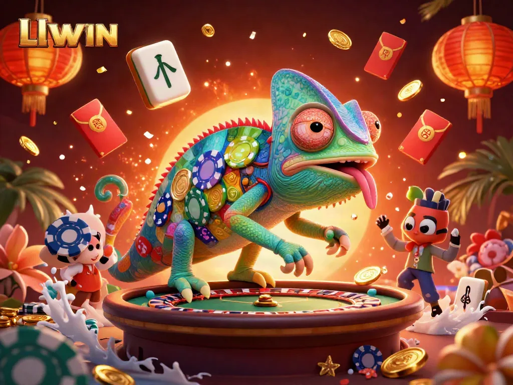 Experience exciting gaming adventures at LLWIN with vibrant characters and colorful elements.