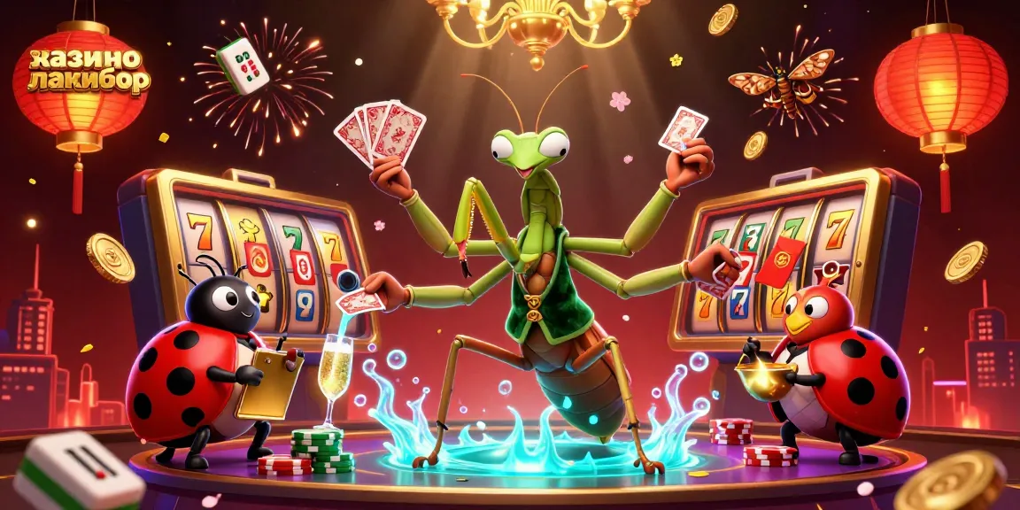 Experience the thrill at казино лакибир with lively 3D characters and vibrant casino elements.