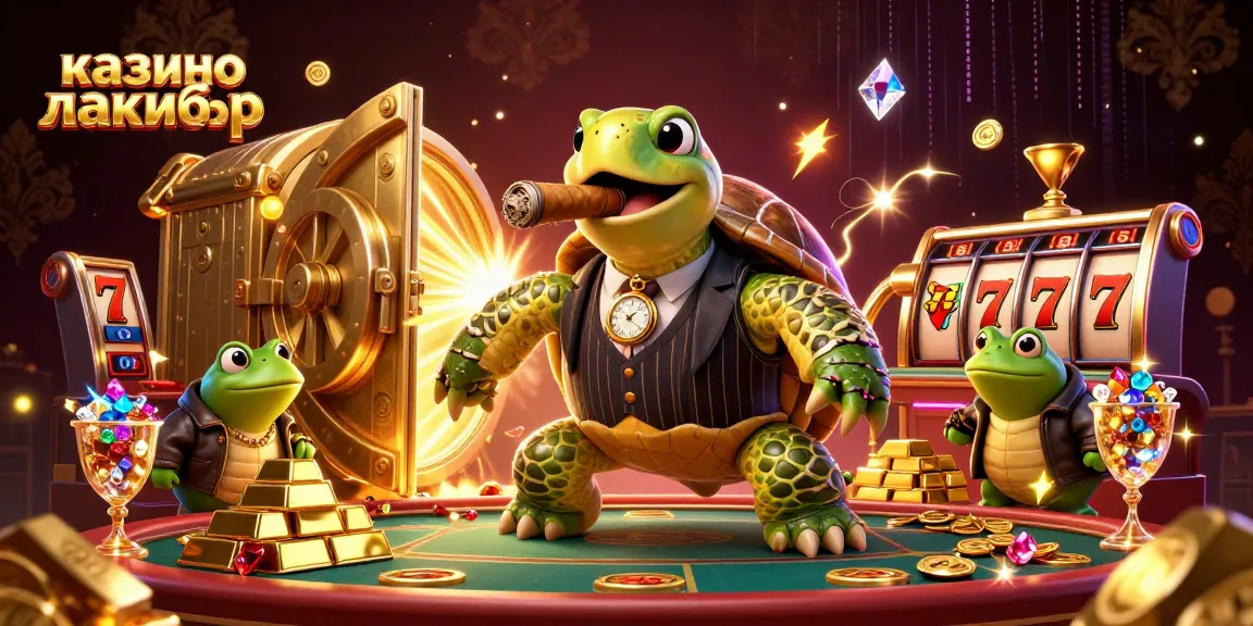 Experience casino thrills with клаве лакибир's vibrant atmosphere featuring a snapping turtle mobster and lucky charms.